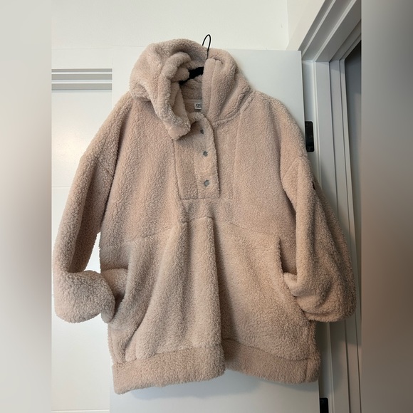 ROXY Surf Spray Sherpa Hoodie - Size L - Picture 8 of 10